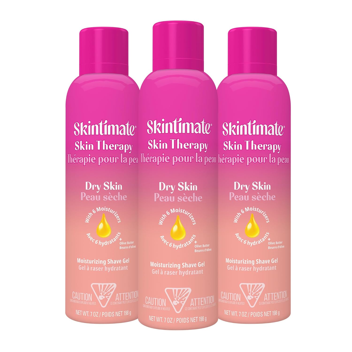 Skintimate Skin Therapy Dry Skin Shave Gel by Schick - Non-toxic, STOP rated product free from harmful chemicals