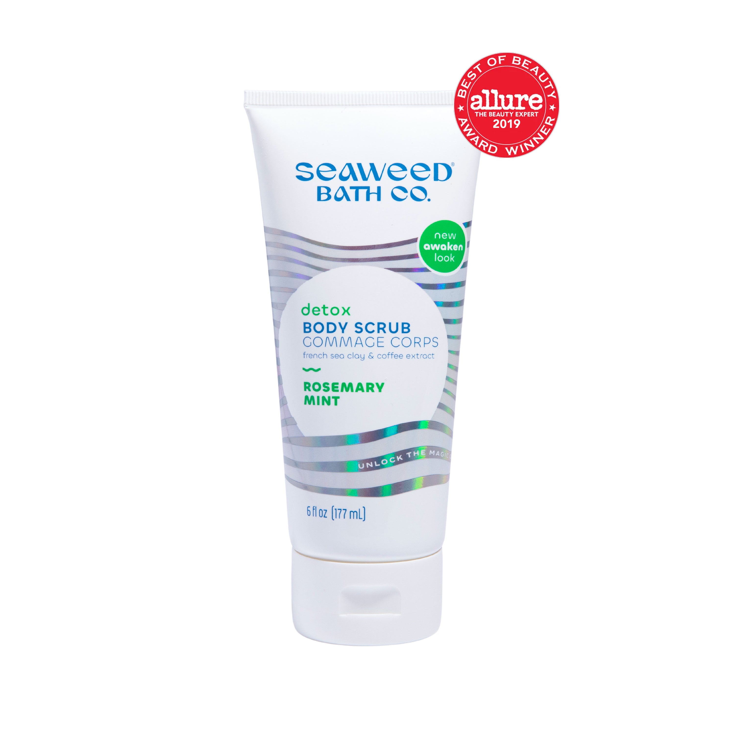 Detox Body Scrub - Rosemary Mint by Seaweed Bath Co. - Non-toxic, SLOW rated product free from harmful chemicals