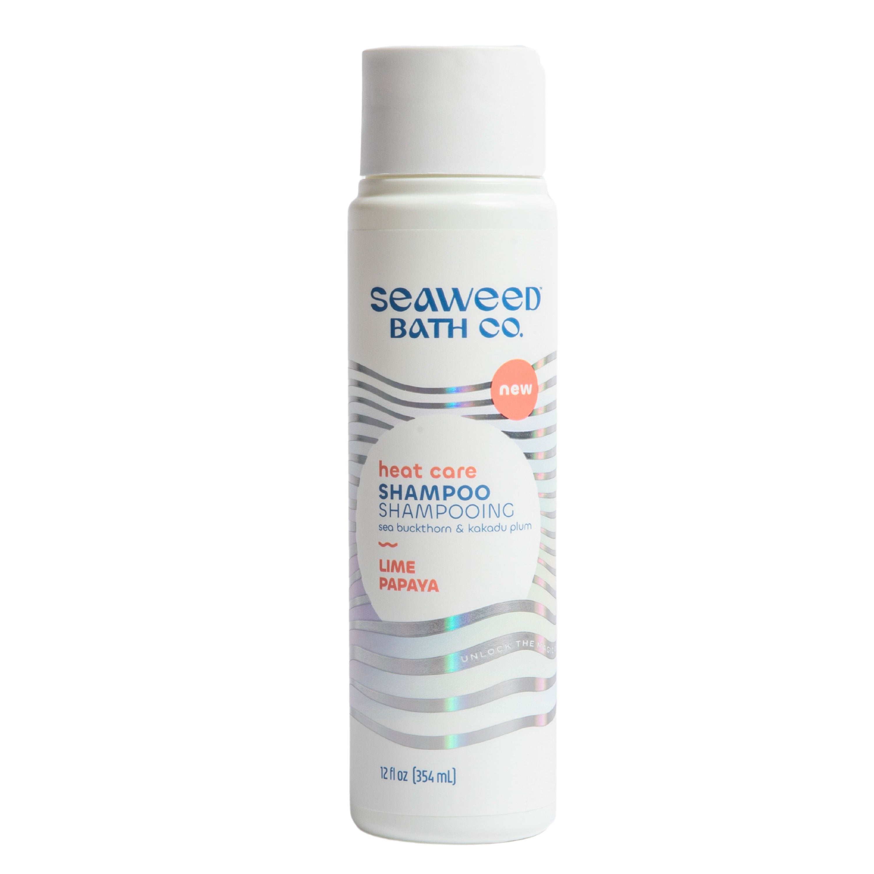 Heat Care Shampoo - Lime Papaya by Seaweed Bath Co. - Non-toxic, STOP rated product free from harmful chemicals
