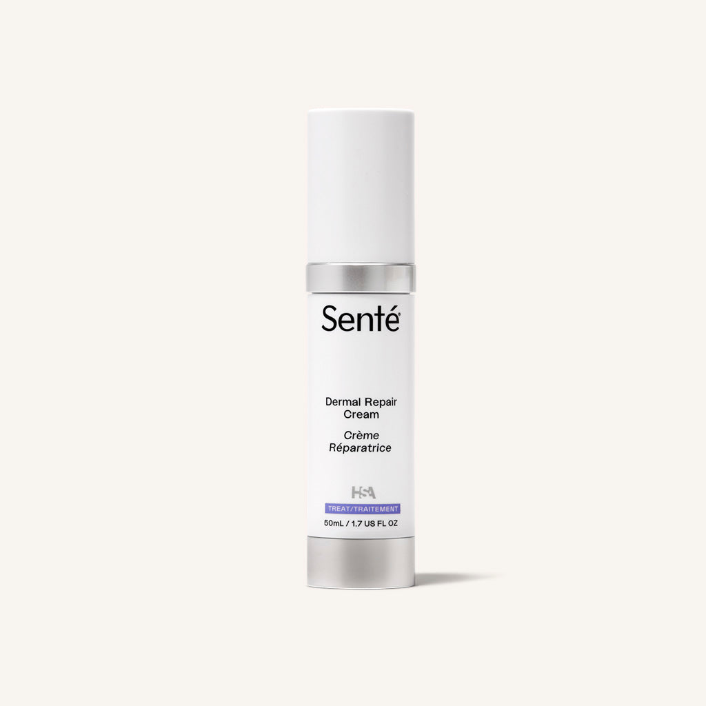 Dermal Repair Cream by Senté - Non-toxic Facial Care product rated SLOW by Million Marker, free from BPA, phthalates, and parabens