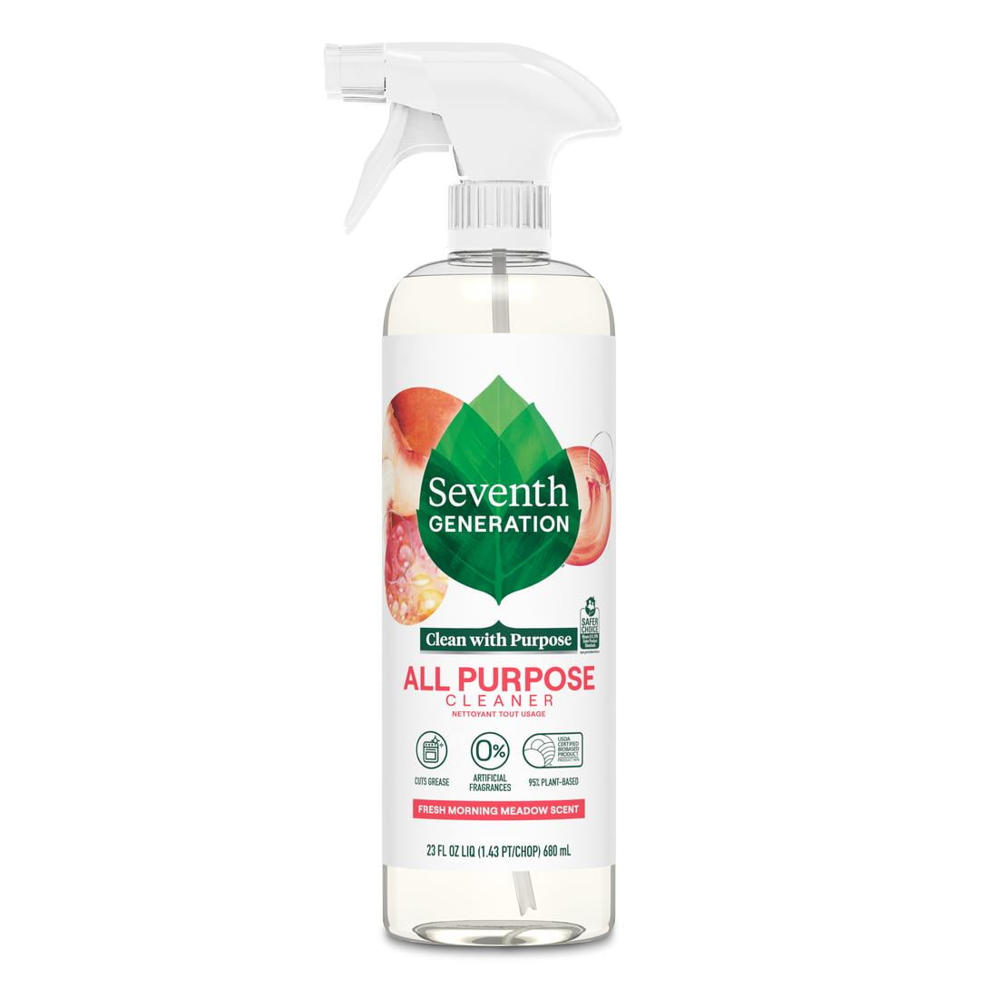 All Purpose Cleaner - Fresh Morning Meadow by Seventh GENERATION - Non-toxic, SLOW rated product free from harmful chemicals