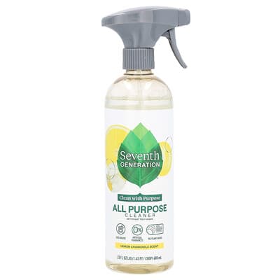 All Purpose Cleaner - Lemon Chamomile by Seventh GENERATION - Non-toxic, SLOW rated product free from harmful chemicals