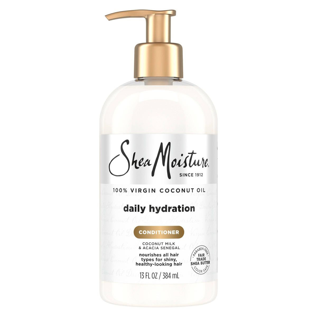 100% Virgin Coconut Oil Daily Hydration Conditioner by Shea Moisture - Non-toxic, STOP rated product free from harmful chemicals