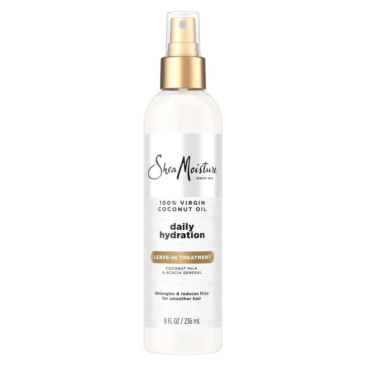 100% Virgin Coconut Oil Leave in Conditioner by Shea Moisture - Non-toxic Hair Styling + Treatment product rated STOP by Million Marker, free from BPA, phthalates, and parabens