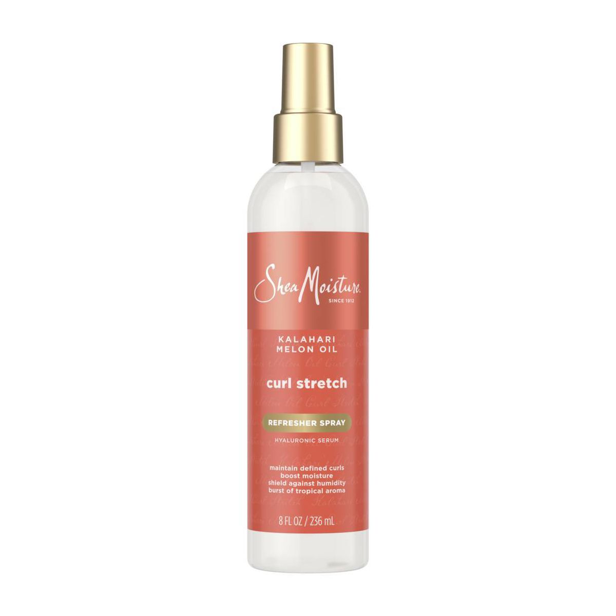 Curl Stretch Refresher Spray - Kalahari Melon Oil by Shea Moisture - Non-toxic Hair Styling + Treatment product rated STOP by Million Marker, free from BPA, phthalates, and parabens