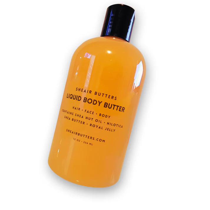 Liquid Body Butter by Sheair Butters - Non-toxic, GO rated product free from harmful chemicals
