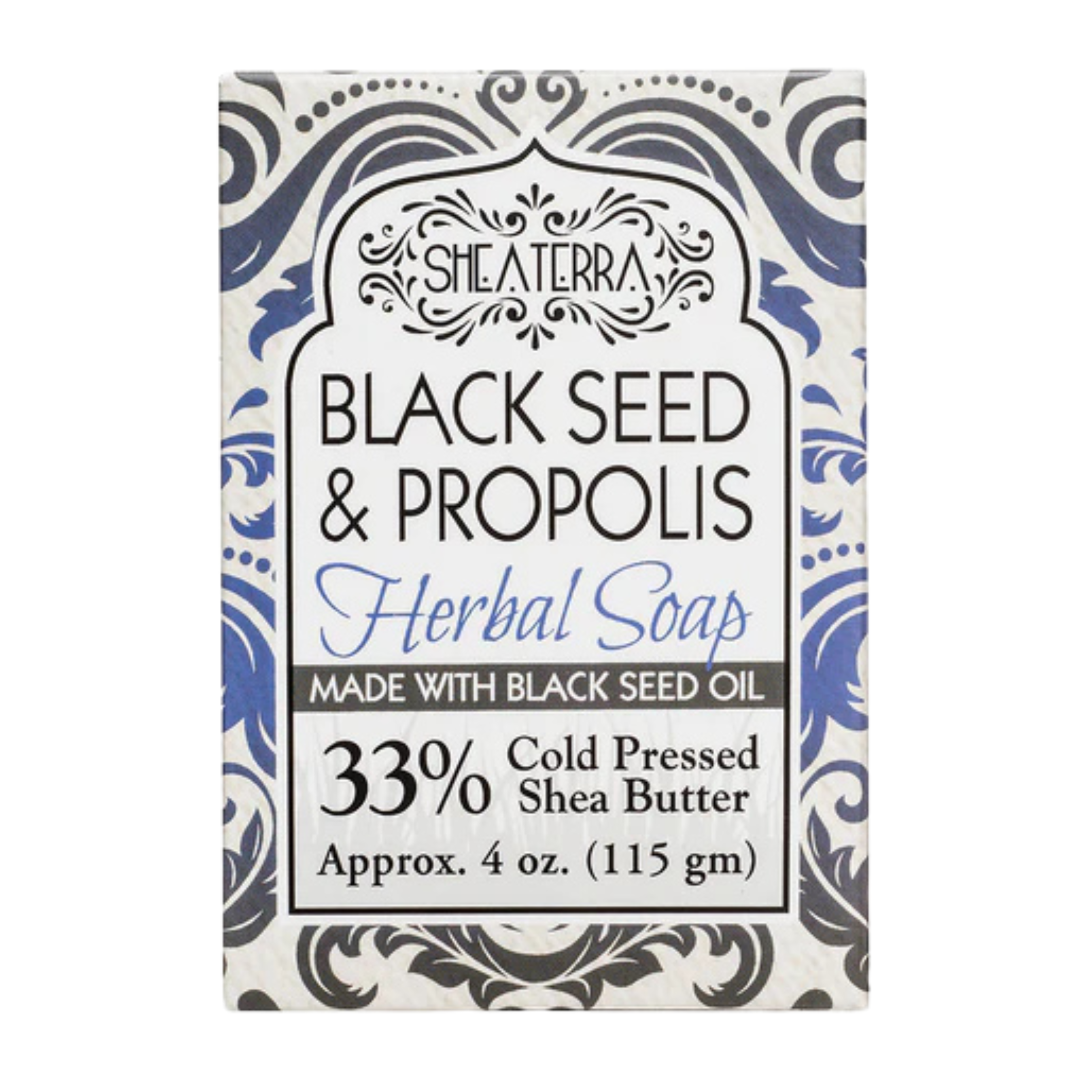 SheaTerra Black Seed & Propolis Holistic Skin Care Bar