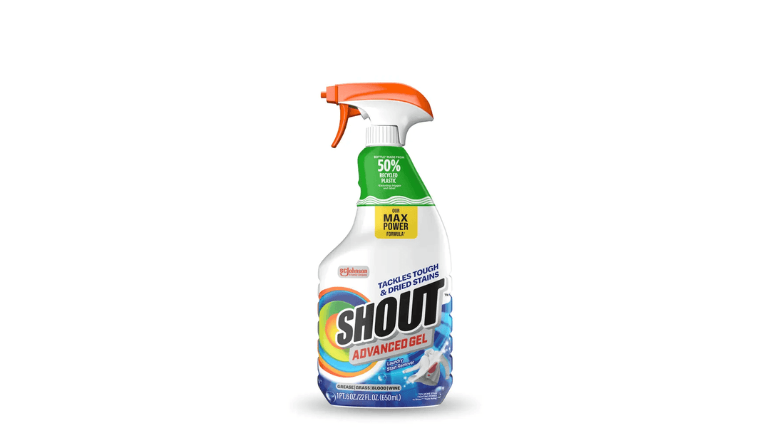 Advanced Action Gel Laundry Stain Remover by SHOUT - Non-toxic, STOP rated product free from harmful chemicals