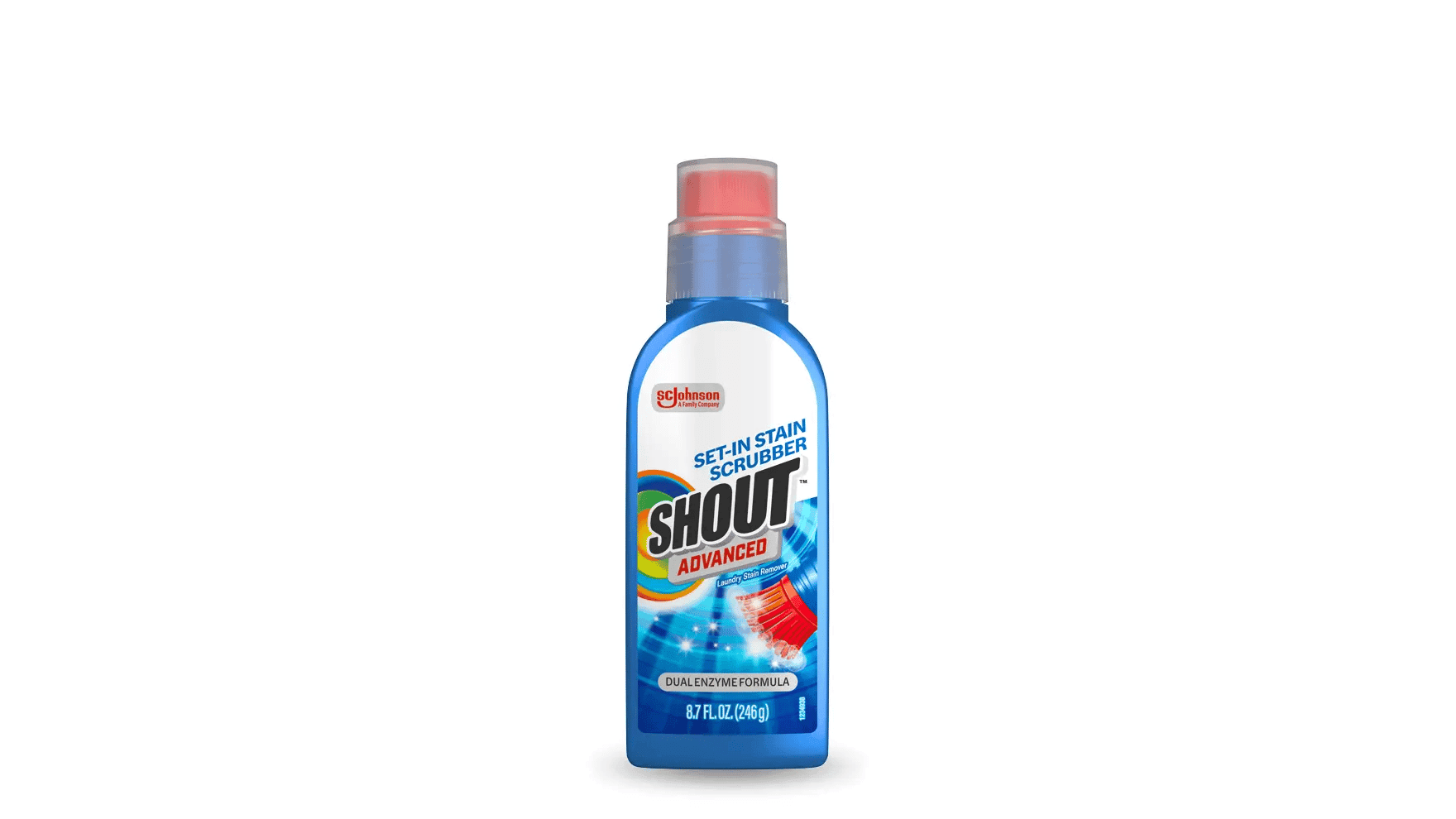 Advanced Ultra Concentrated Gel Brush by SHOUT - Non-toxic, STOP rated product free from harmful chemicals
