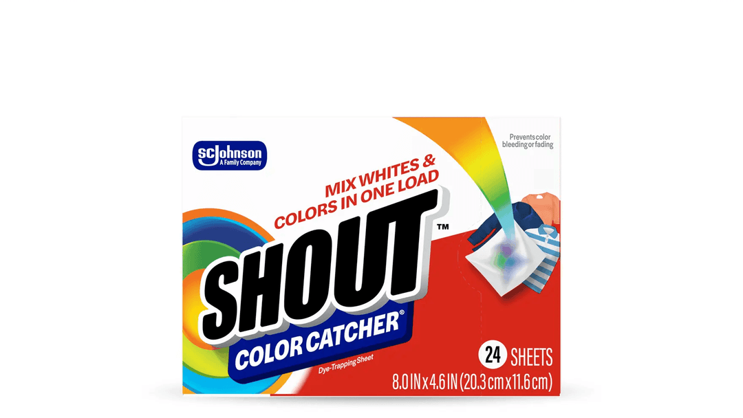 Color Catcher Dye-Trapping Sheet by SHOUT - Non-toxic, STOP rated product free from harmful chemicals