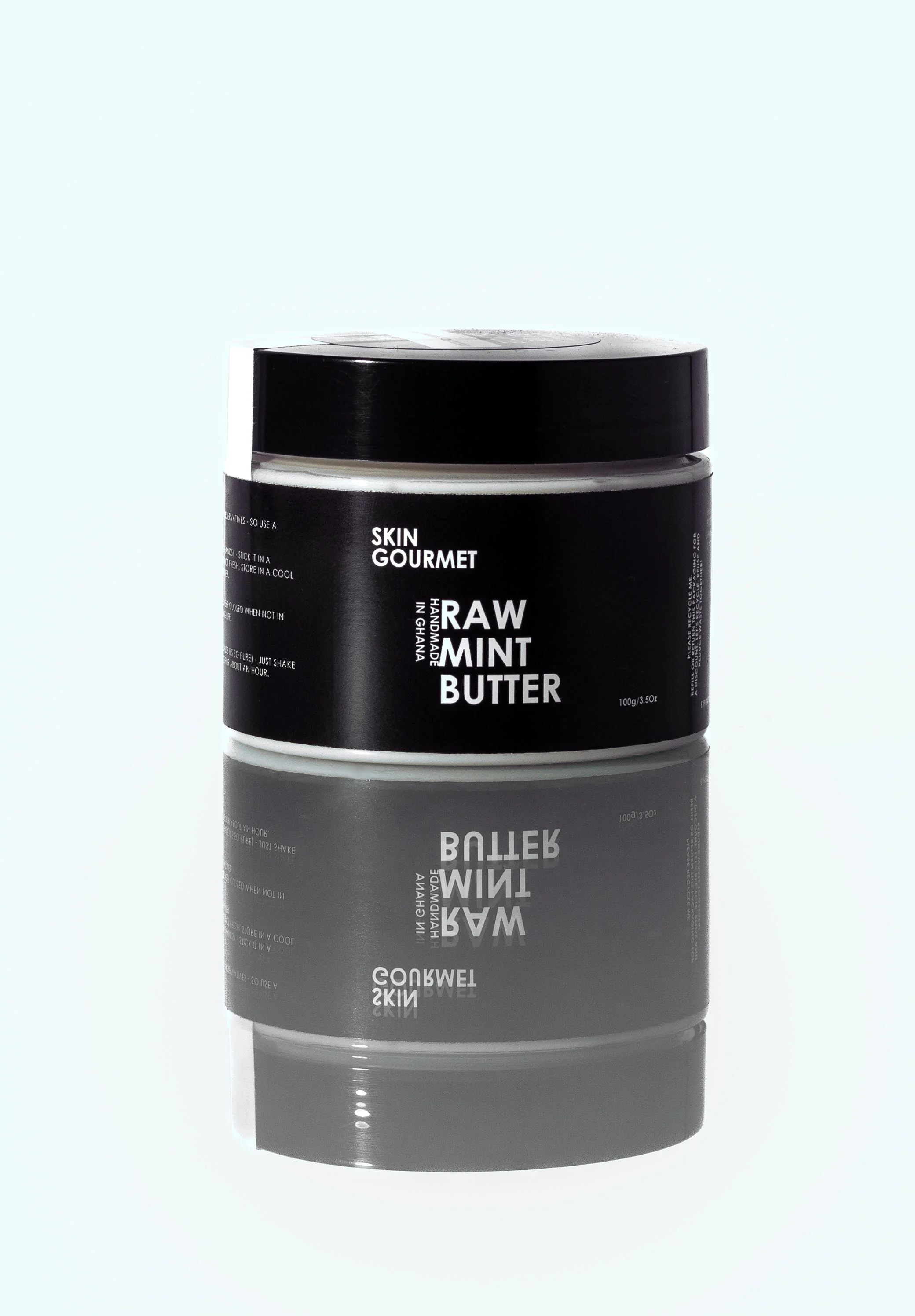 Raw Mint Butter by Skin Gourmet - Non-toxic, SLOW rated product free from harmful chemicals