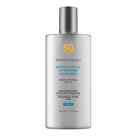 Sheer Physical UV Defense SPF 50 by SKINCEUTICALS - Non-toxic, STOP rated product free from harmful chemicals
