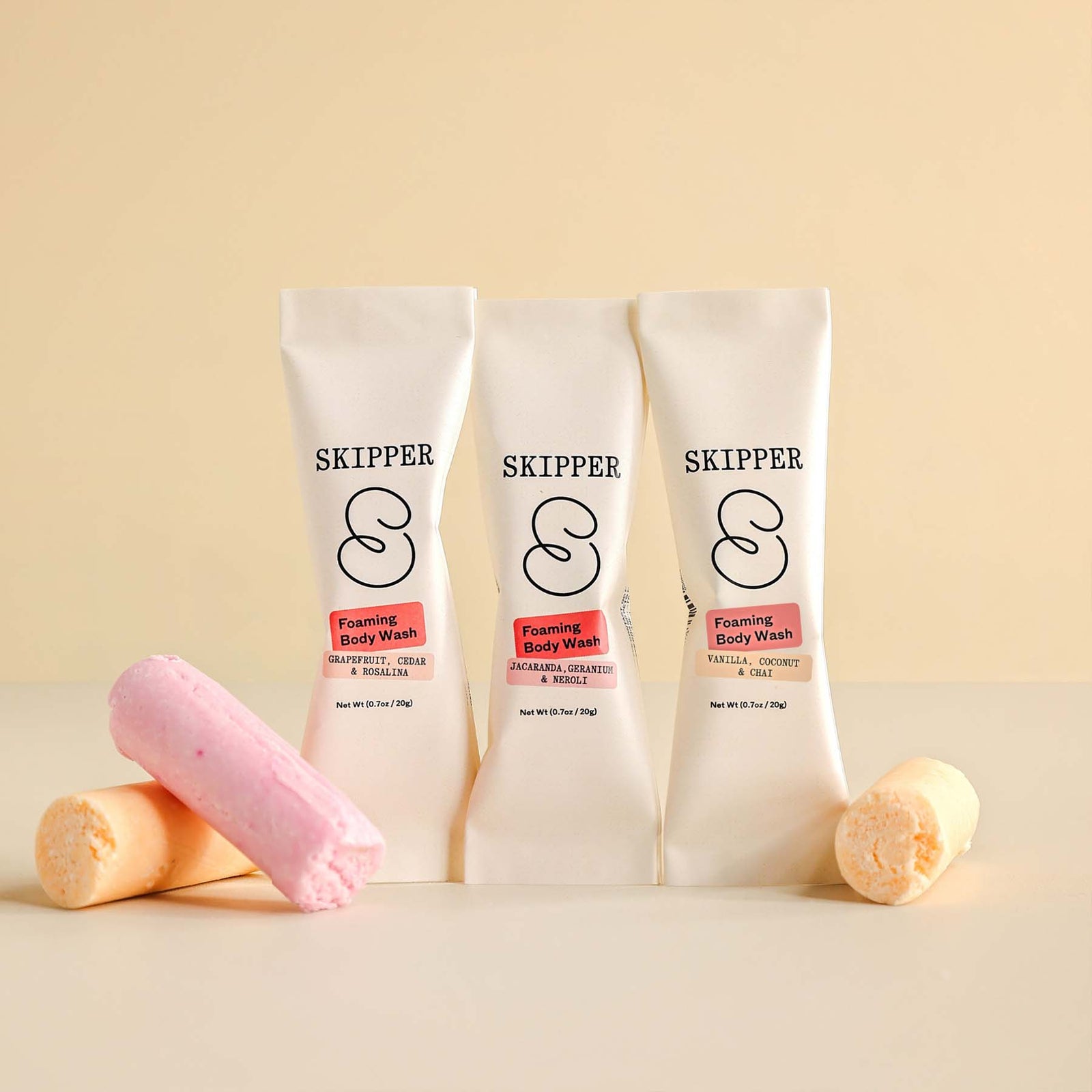 Body Wash - Grapefruit, Cedar & Rosalina by SKIPPER - Non-toxic Soaps + Body Washes product rated STOP by Million Marker, free from BPA, phthalates, and parabens