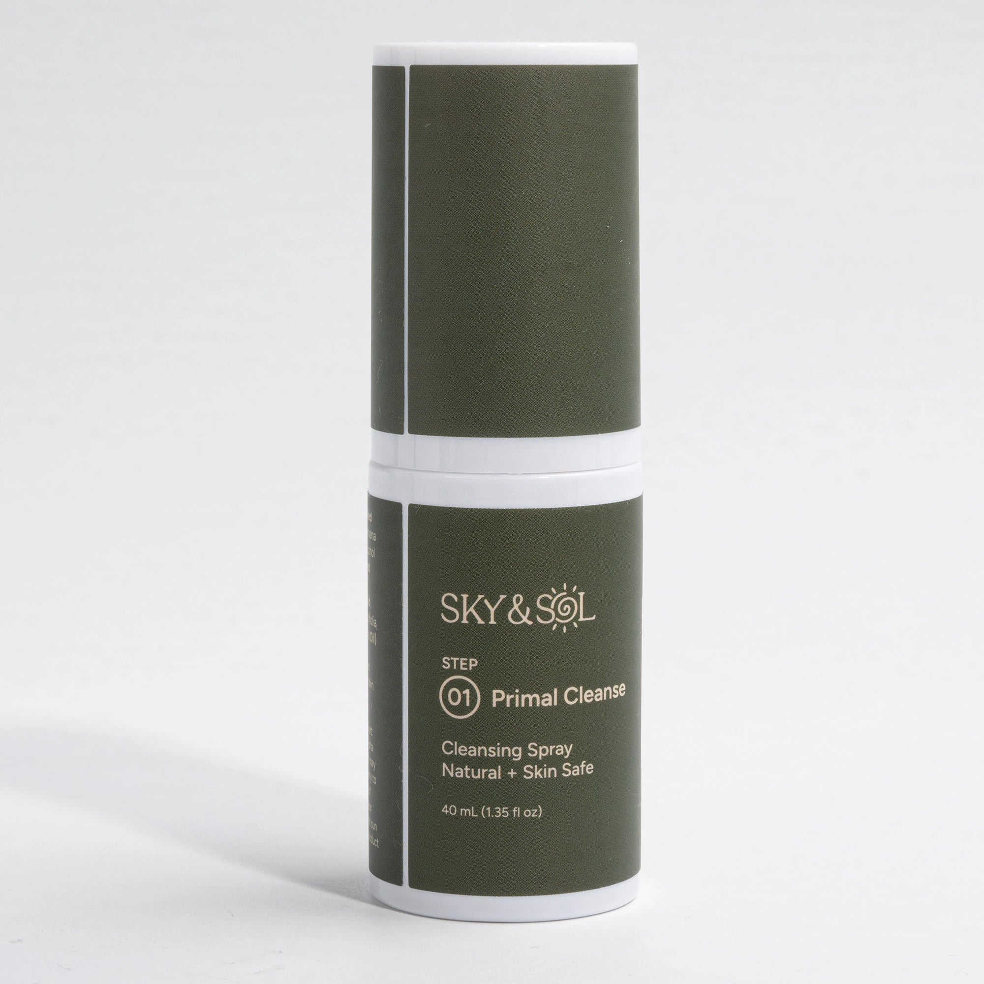 Step 01 Primal Cleanse Cleansing Spray Deodorant by SKY & SOL - Non-toxic, SLOW rated product free from harmful chemicals