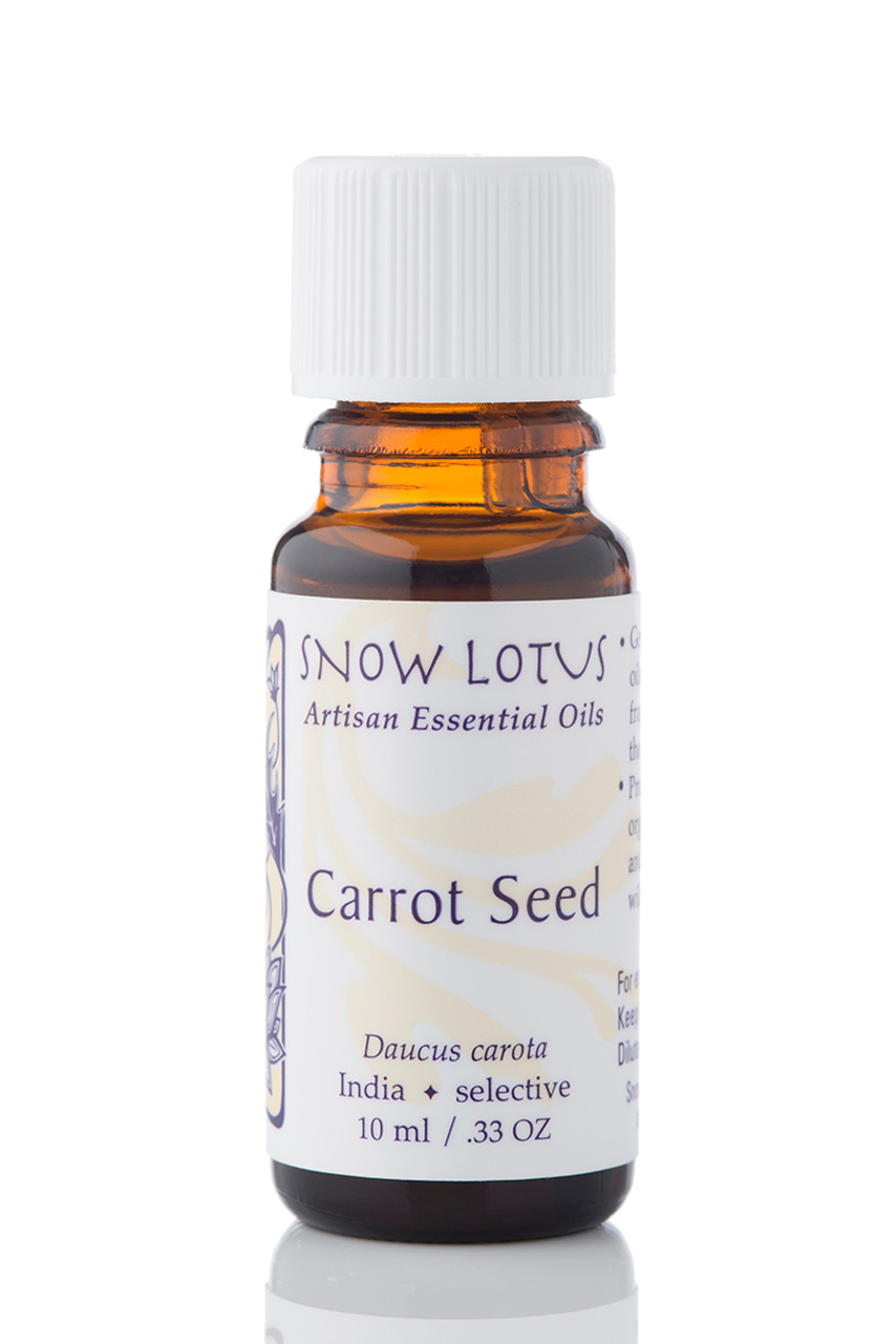 Carrot Seed Essential Oil by SNOW LOTUS - Non-toxic Botanicals + Essential Oils product rated SLOW by Million Marker, free from BPA, phthalates, and parabens