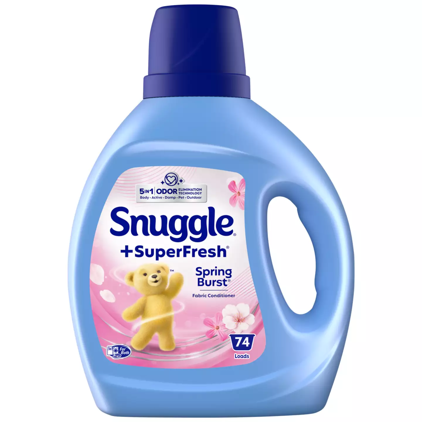 Super Fresh Liquid Fabric Softener - Spring Burst by Snuggle - Non-toxic, STOP rated product free from harmful chemicals