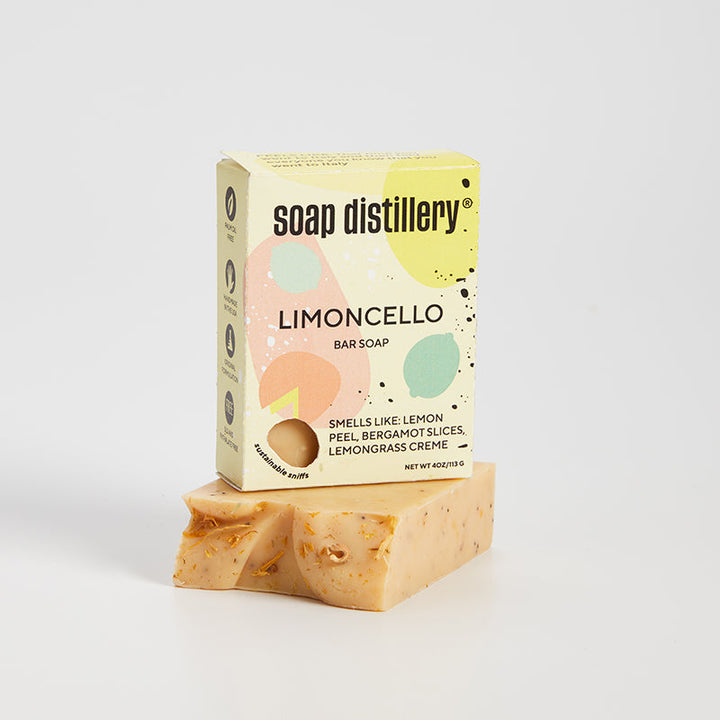 Bar Soap - Limoncello by Soap Distillery - Non-toxic, SLOW rated product free from harmful chemicals