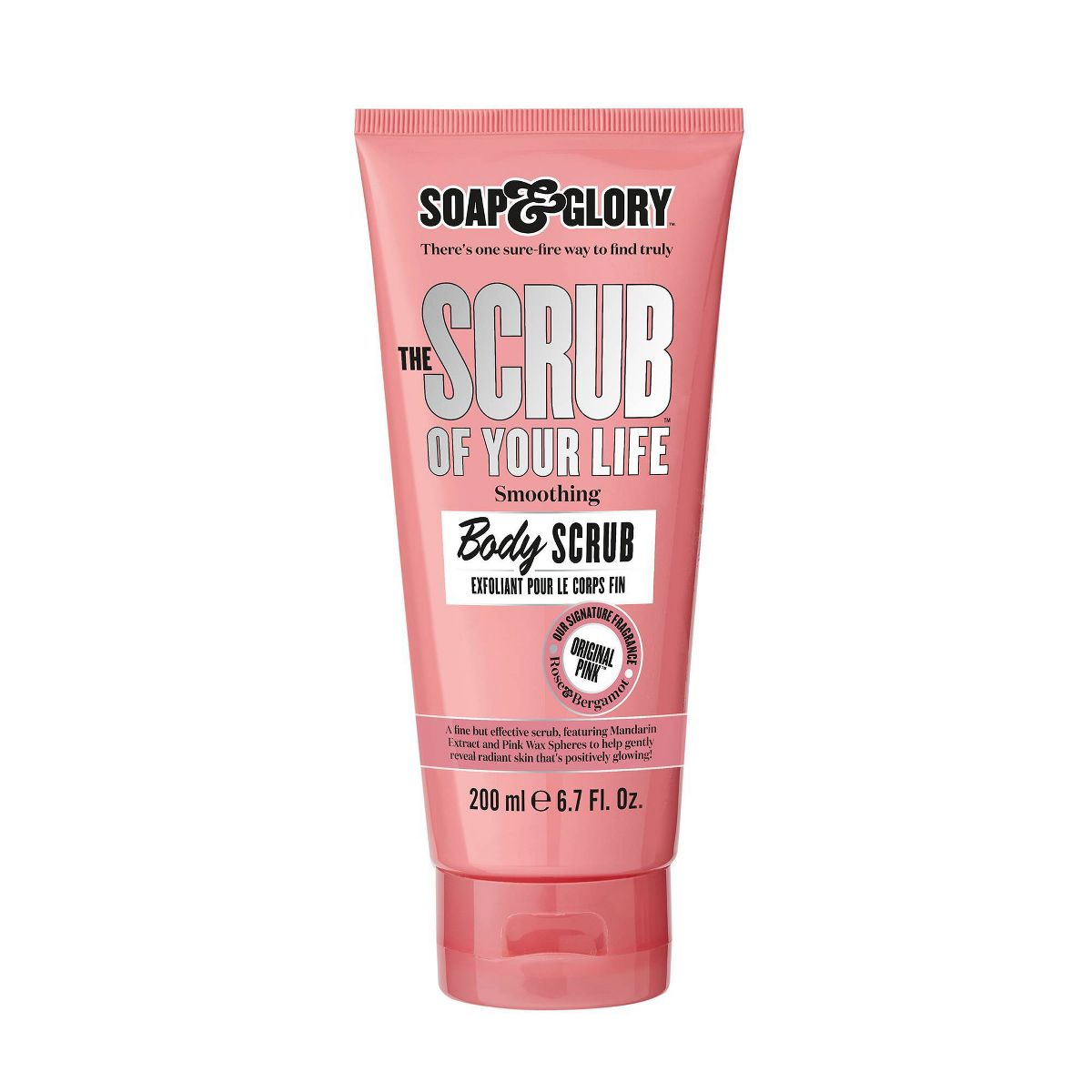 The Scrub of Your Life Body Scrub - Original Pink Scent by SOAP & GLORY - Non-toxic Soaps + Body Washes product rated STOP by Million Marker, free from BPA, phthalates, and parabens