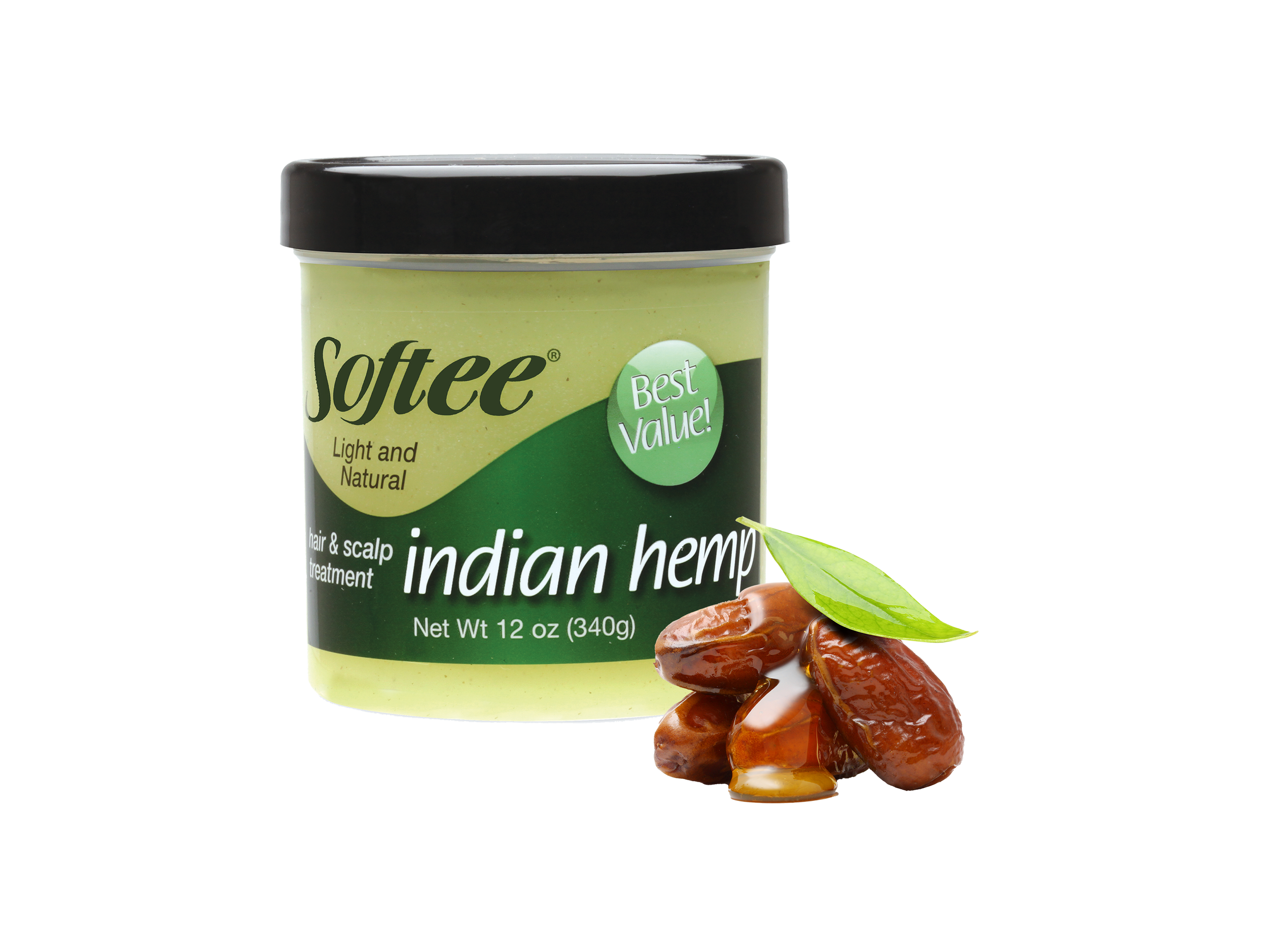 Indian Hemp Treatment by Softee - Non-toxic Hair Styling + Treatment product rated STOP by Million Marker, free from BPA, phthalates, and parabens