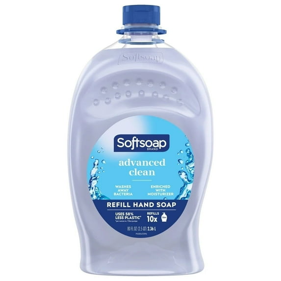 Advanced Clean Hand Soap by Softsoap - Non-toxic Soaps + Body Washes product rated STOP by Million Marker, free from BPA, phthalates, and parabens