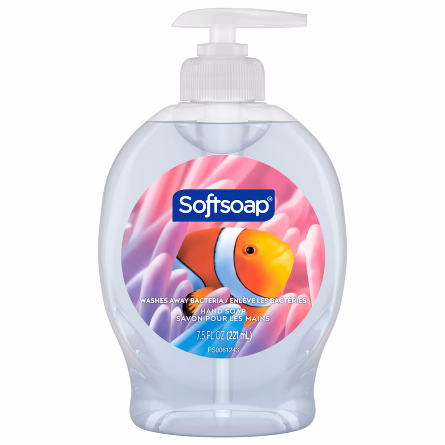 Hand Soap - Aquarium by Softsoap - Non-toxic Soaps + Body Washes product rated STOP by Million Marker, free from BPA, phthalates, and parabens