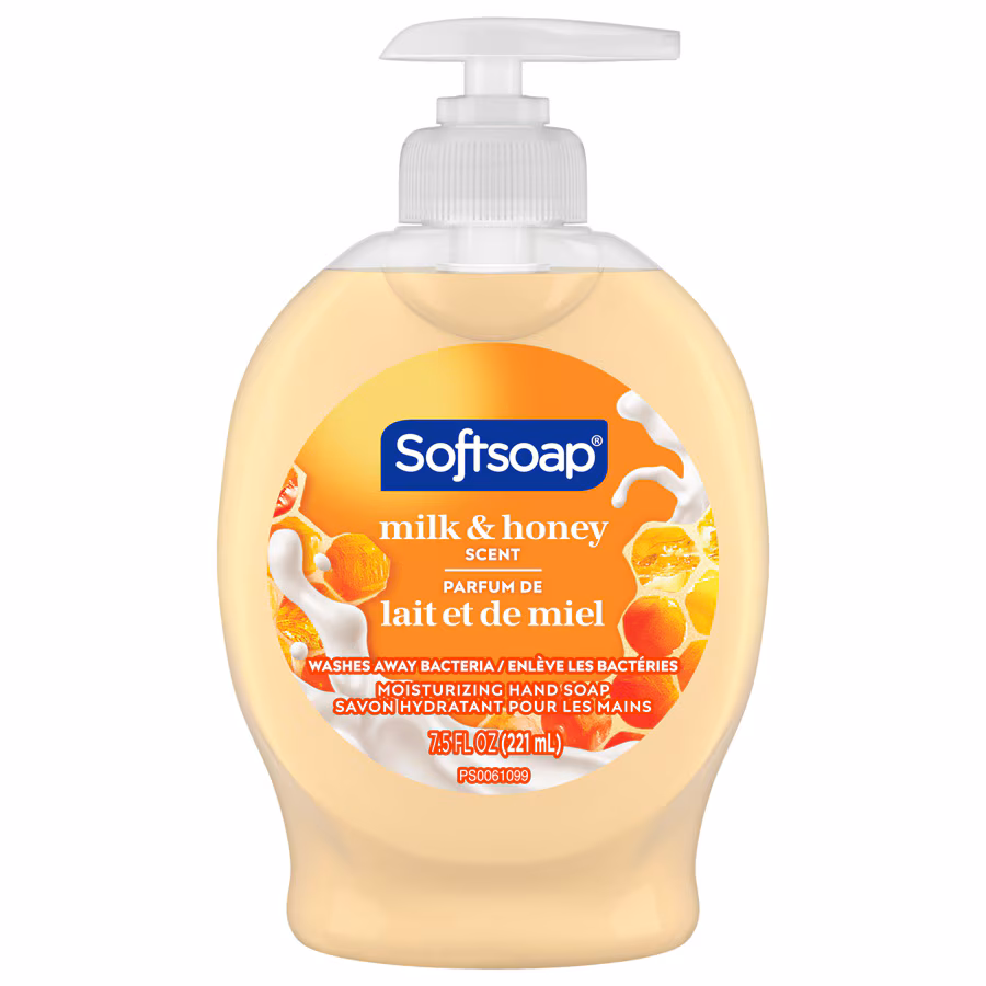 Moisturizing Hand Soap - Milk & Honey by Softsoap - Non-toxic, STOP rated product free from harmful chemicals