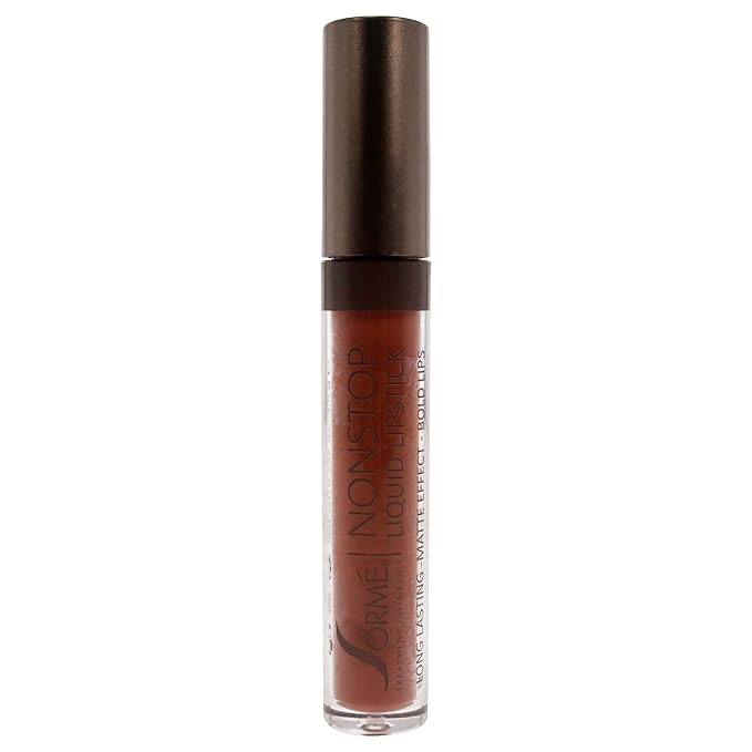 Nonstop Moisturizing Matte Liquid Lipstick - Delight by SORMÉ TREATMENT COSMETICS - Non-toxic Cosmetics product rated STOP by Million Marker, free from BPA, phthalates, and parabens