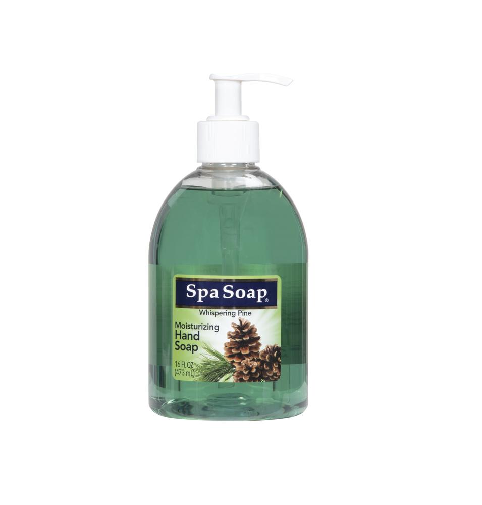 Moisturizing Hand Soap - Whispering Pine by SpaSoap - Non-toxic Soaps + Body Washes product rated STOP by Million Marker, free from BPA, phthalates, and parabens