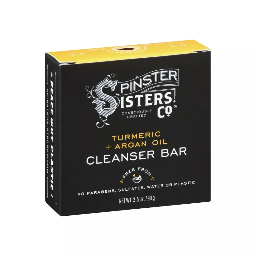 Daily Glow Face Cleanser Bar by Spinster Sisters Co. - Non-toxic Facial Care product rated SLOW by Million Marker, free from BPA, phthalates, and parabens