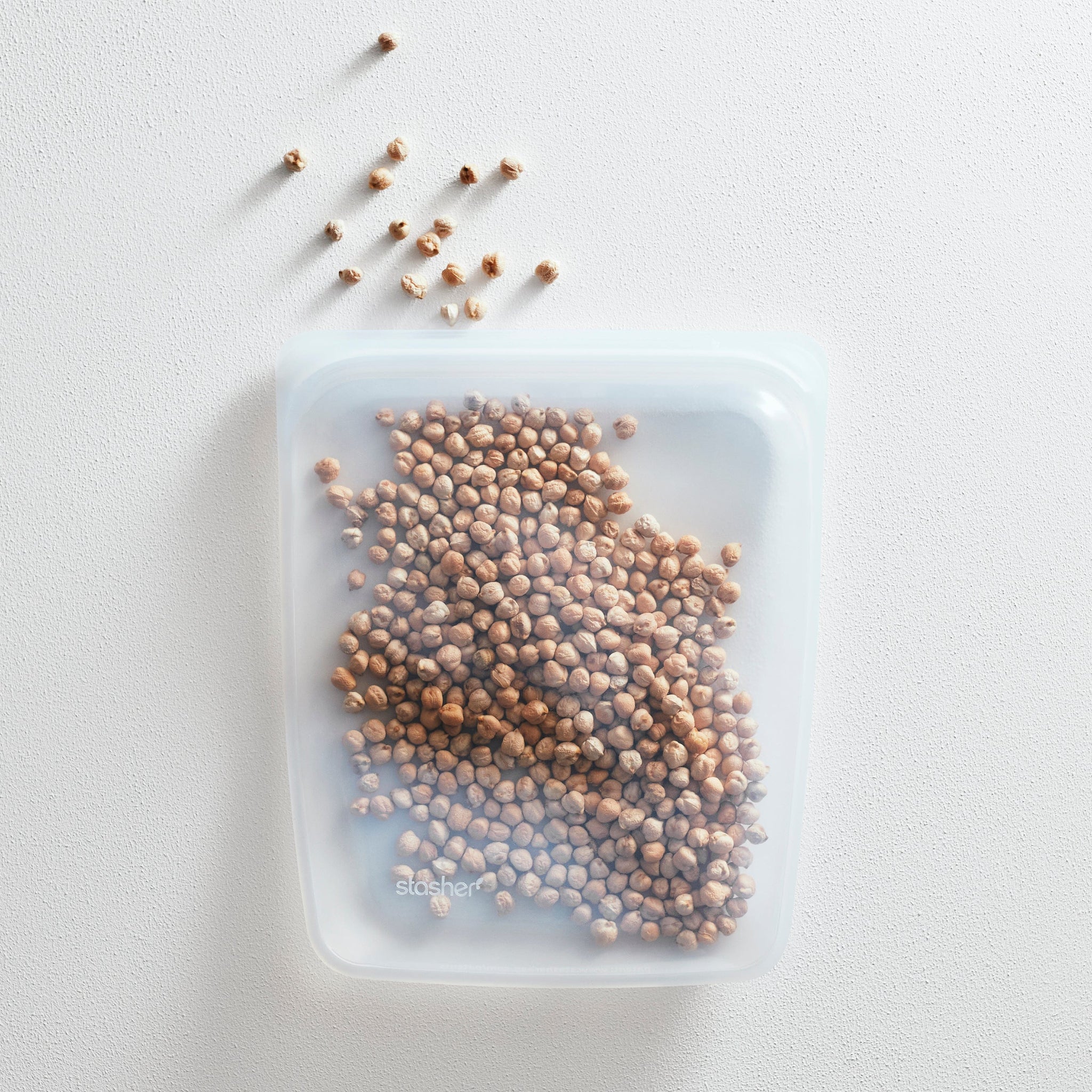 Reusable Silicone Storage Bag - Half Gallon by Stasher - Non-toxic, SLOW rated product free from harmful chemicals