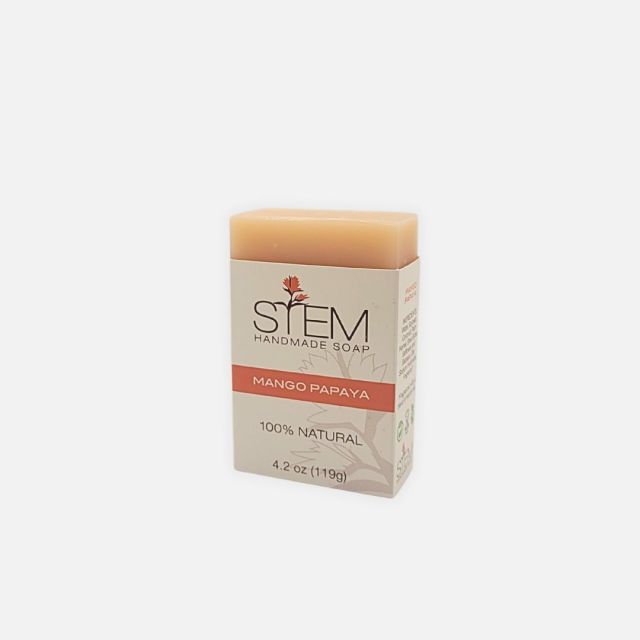 Bar Soap - Mango Papya by STEM - Non-toxic Soaps + Body Washes product rated SLOW by Million Marker, free from BPA, phthalates, and parabens