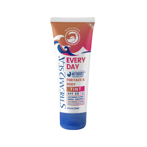 Every Day Tint Mineral Sunscreen SPF 45 by STREAM2SEA - Non-toxic Sunscreens product rated SLOW by Million Marker, free from BPA, phthalates, and parabens