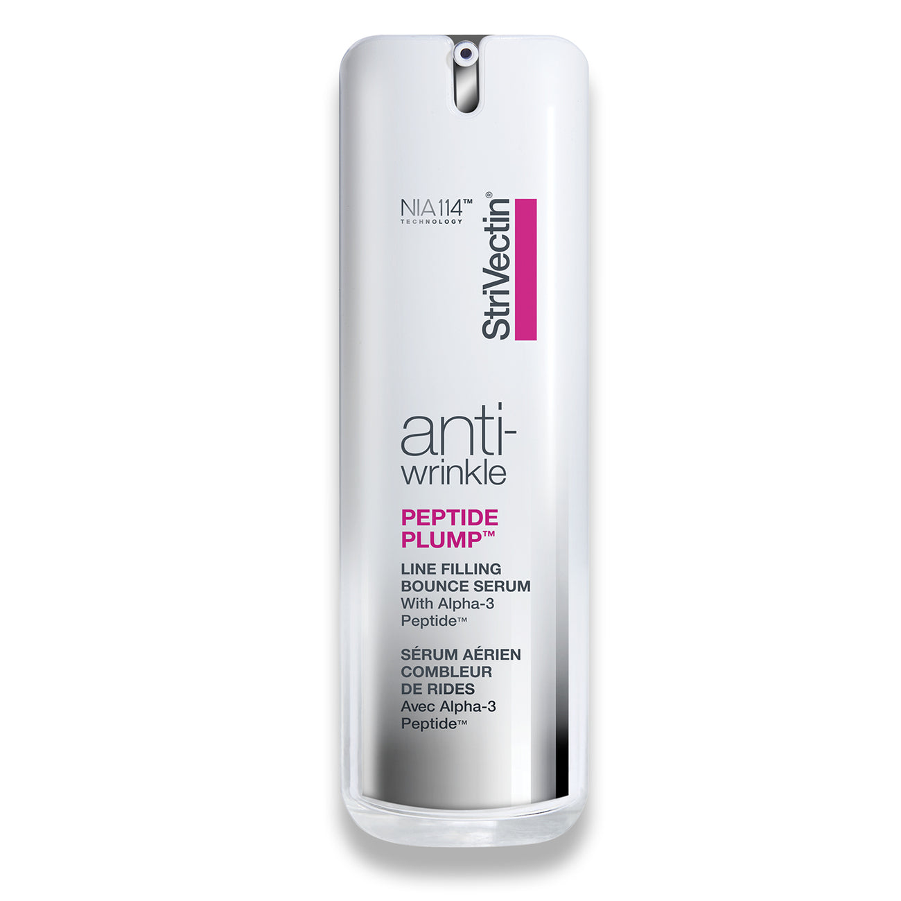 Anti-Wrinkle Peptide Plum Line Filling Bounce Serum by StriVectin - Non-toxic Facial Care product rated STOP by Million Marker, free from BPA, phthalates, and parabens