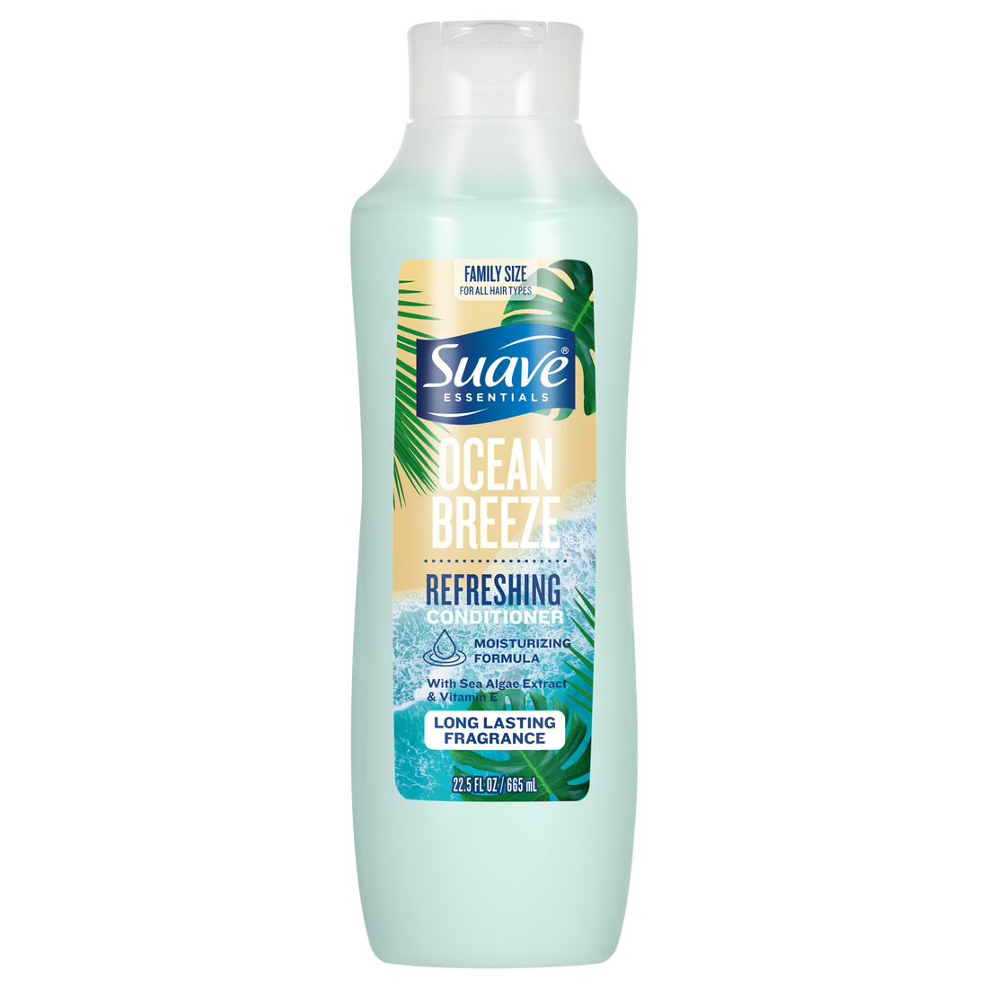 Essentials Refreshing Conditioner - Ocean Breeze by Suave - Non-toxic Shampoos + Conditioners product rated STOP by Million Marker, free from BPA, phthalates, and parabens