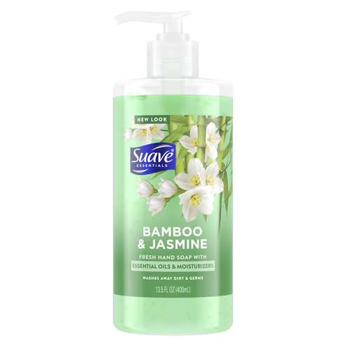 Fresh Hand Soap – Bamboo & Jasmine by Suave - Non-toxic Soaps + Body Washes product rated STOP by Million Marker, free from BPA, phthalates, and parabens
