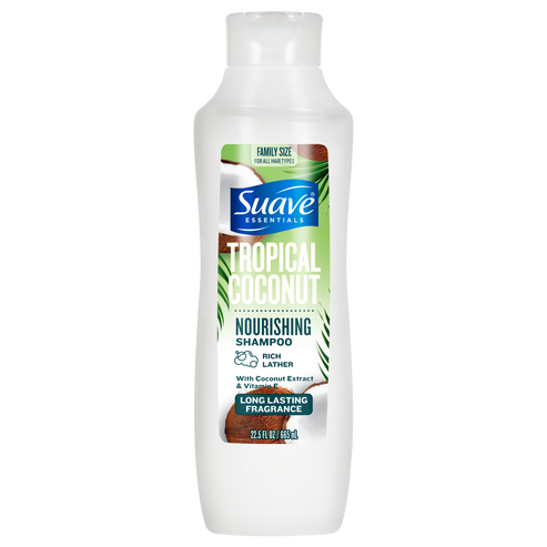 Nourishing Shampoo - Tropical Coconut by Suave - Non-toxic Shampoos + Conditioners product rated STOP by Million Marker, free from BPA, phthalates, and parabens