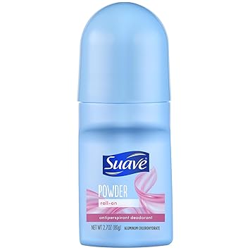 Roll-On Antiperspirant Deodorant - Powder by Suave - Non-toxic Deodorants product rated STOP by Million Marker, free from BPA, phthalates, and parabens