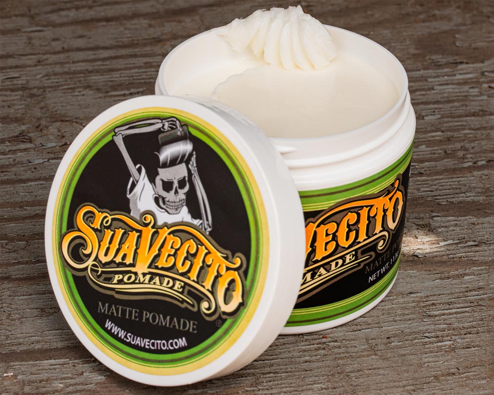 Matte Pomade - Original by SUAVECITO - Non-toxic Hair Styling + Treatment product rated STOP by Million Marker, free from BPA, phthalates, and parabens