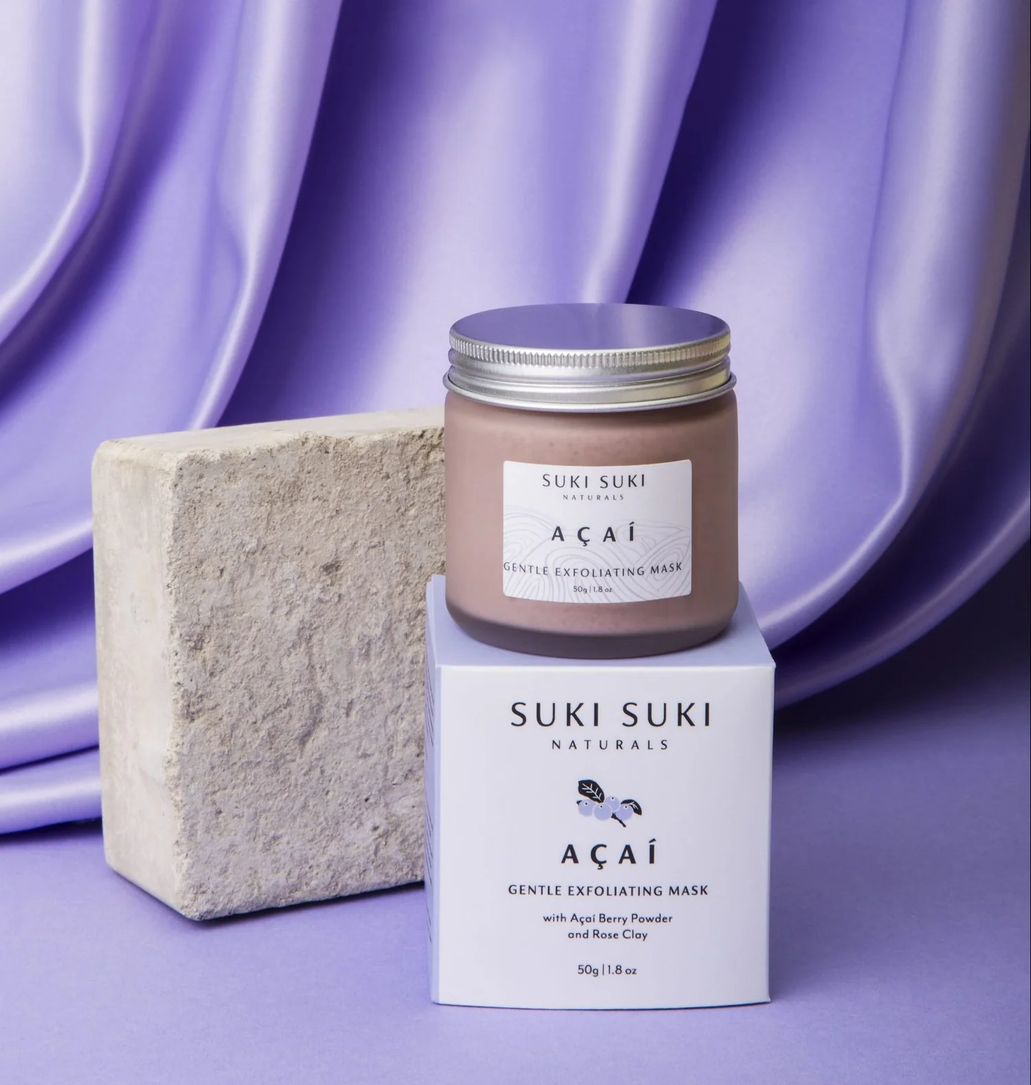 Suki Suki Naturals Açaí Gentle Exfoliating Mask