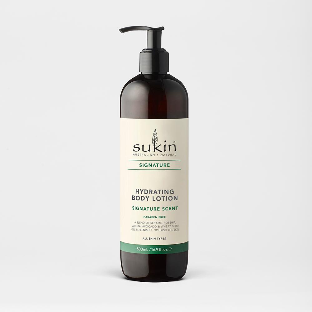 Hydrating Body Lotion - Signature by sukin AUSTRALIAN • NATURAL - Non-toxic Body Oils, Butters + Lotions product rated SLOW by Million Marker, free from BPA, phthalates, and parabens