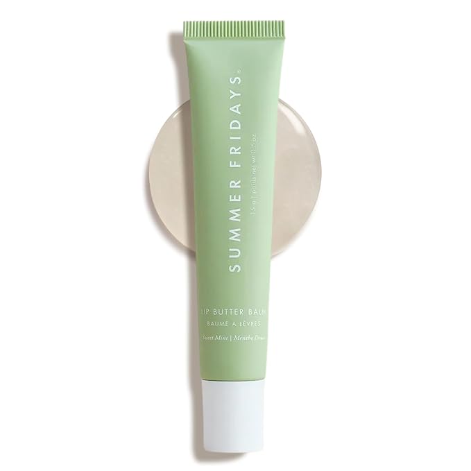 Lip Butter Balm - Sweet Mint by SUMMER FRIDAYS - Non-toxic, STOP rated product free from harmful chemicals