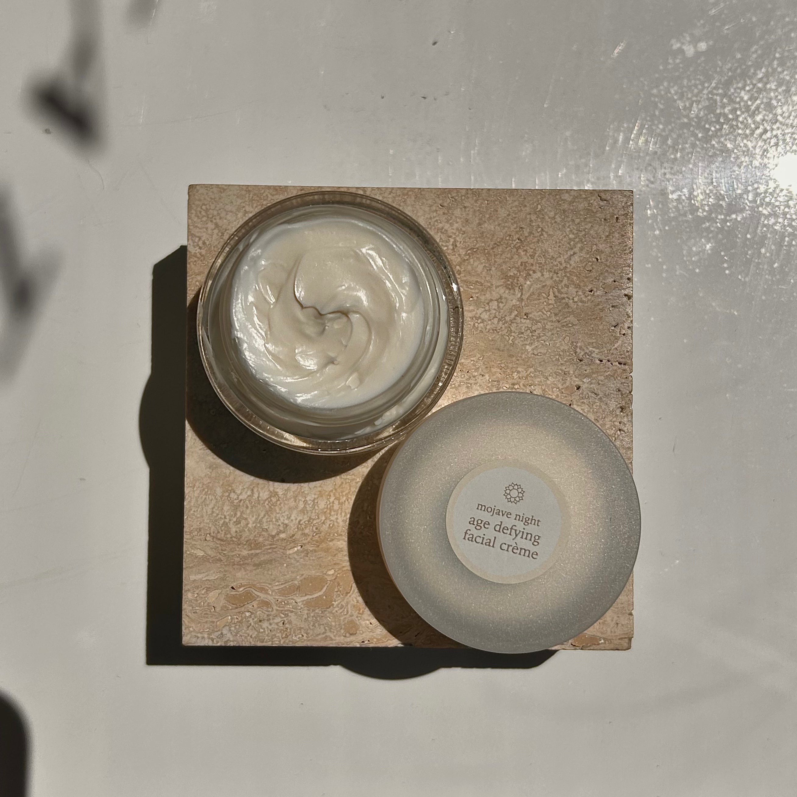 Mojave Night Age Defying Facial Crème by sun moon rain - Non-toxic Facial Care product rated SLOW by Million Marker, free from BPA, phthalates, and parabens