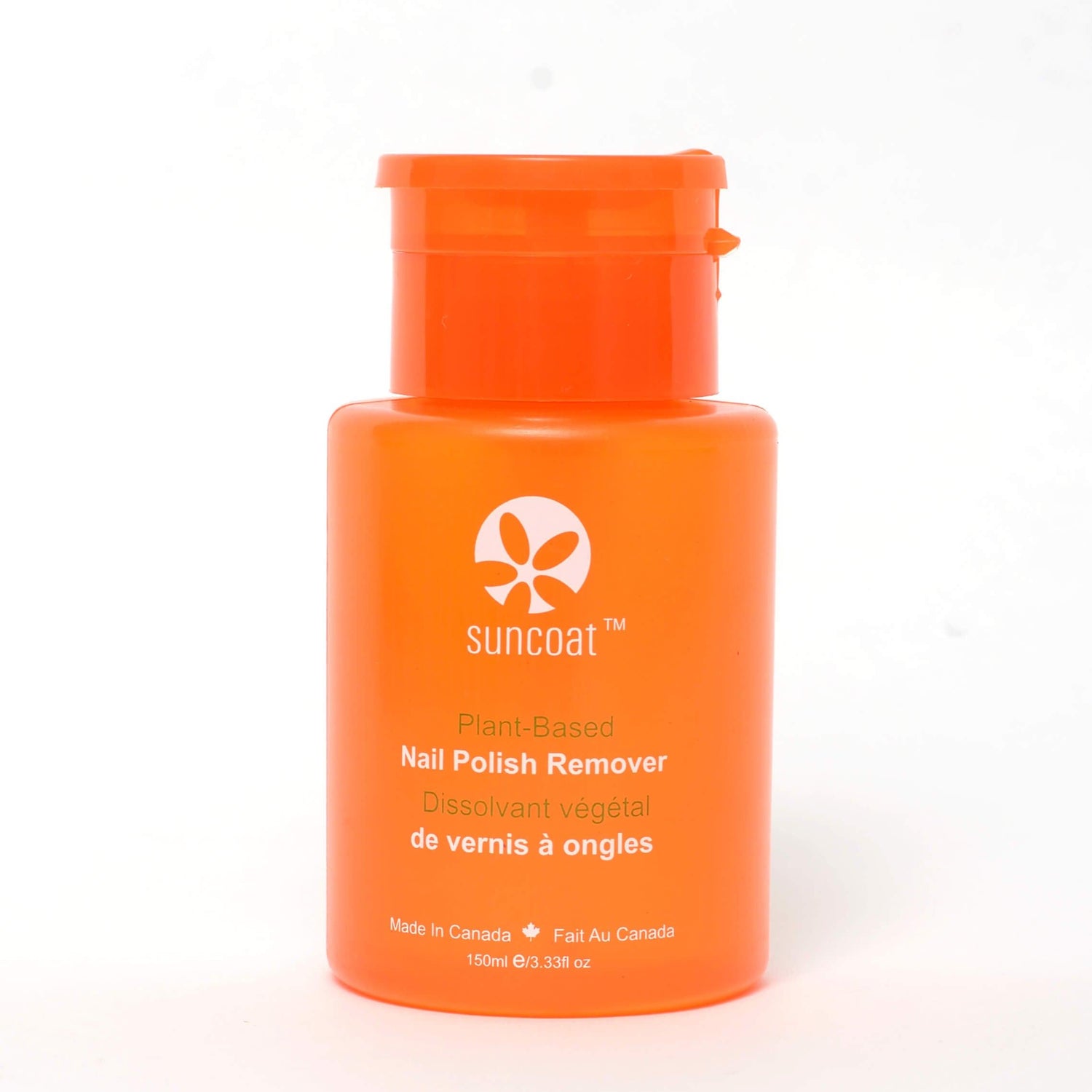 Plant Based Nail Polish Remover by Suncoat - Non-toxic, GO rated product free from harmful chemicals