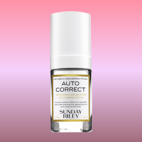 Auto Correct Brightening And Depuffing Eye Contour Cream by SUNDAY RILEY - Non-toxic, STOP rated product free from harmful chemicals