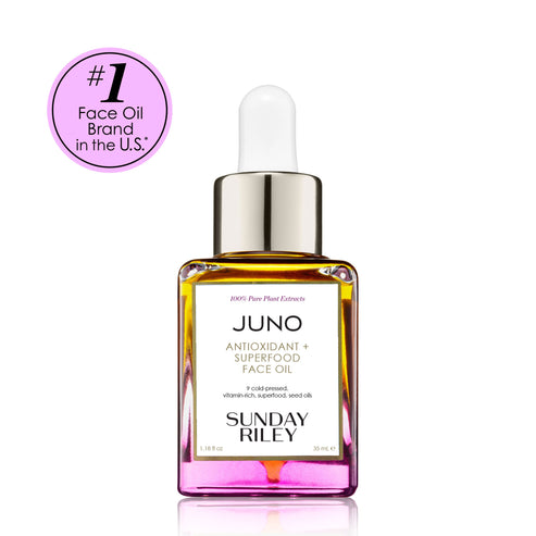 Juno Antioxidant + Superfood Face Oil by SUNDAY RILEY - Non-toxic, GO rated product free from harmful chemicals