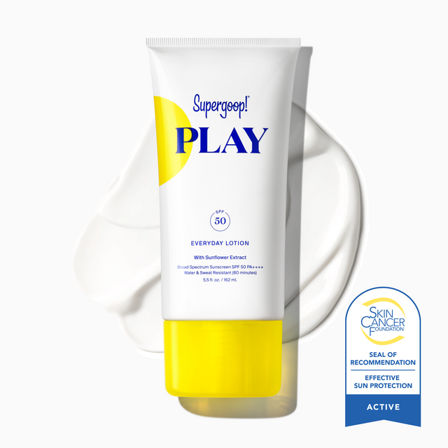 Play Everyday Lotion SPF 50 by Supergoop! - Non-toxic, STOP rated product free from harmful chemicals