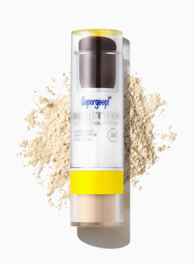 (Re)setting Mineral Powder SPF 35 – Translucent by Supergoop! - Non-toxic, SLOW rated product free from harmful chemicals