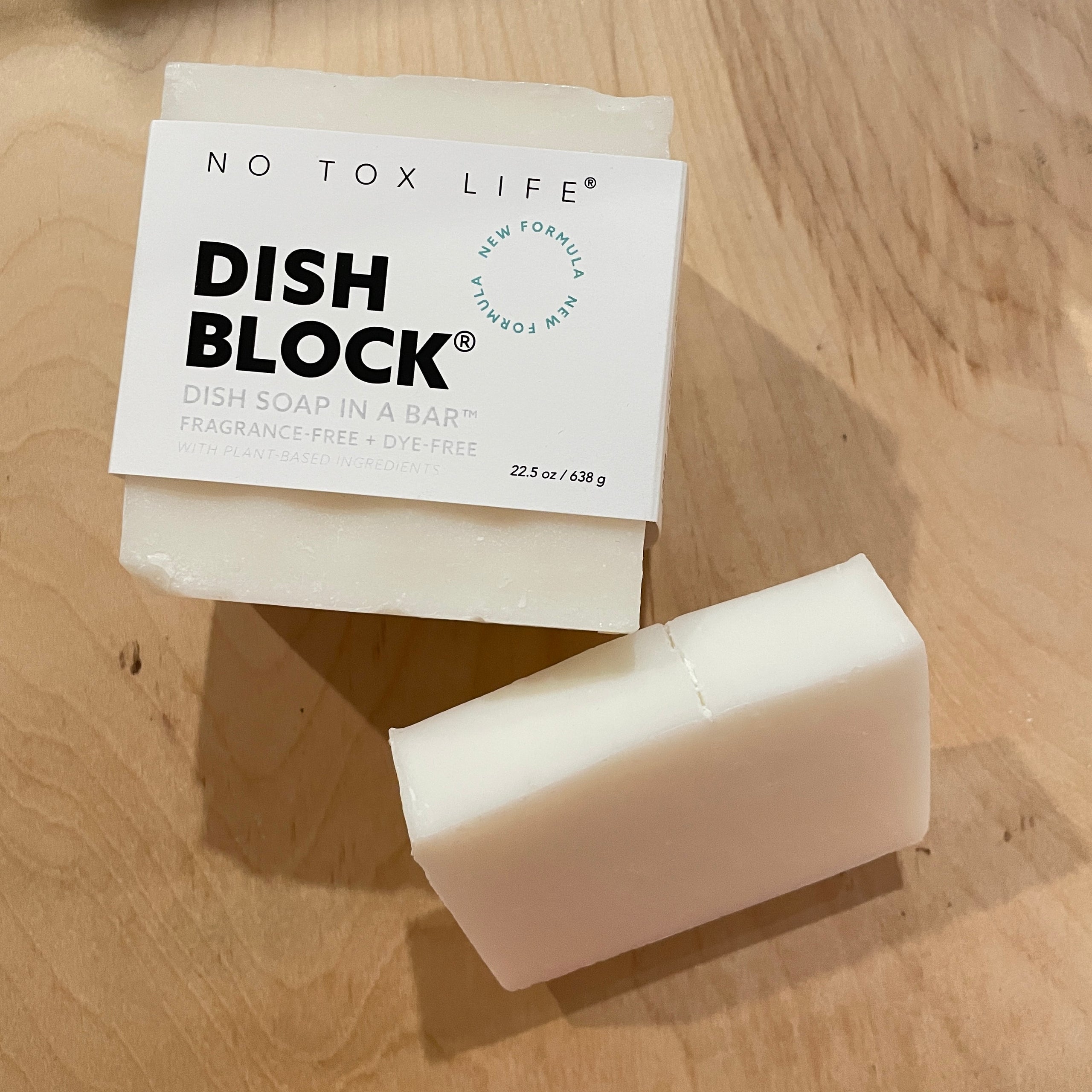 No Tox Life Dish Block by sustainable haus mercantile - Non-toxic, GO rated product free from harmful chemicals
