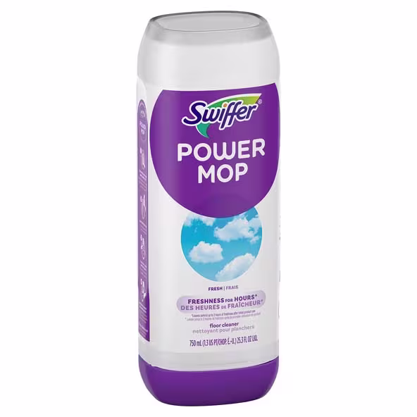 PowerMop Solution - Fresh by Swiffer - Non-toxic, STOP rated product free from harmful chemicals