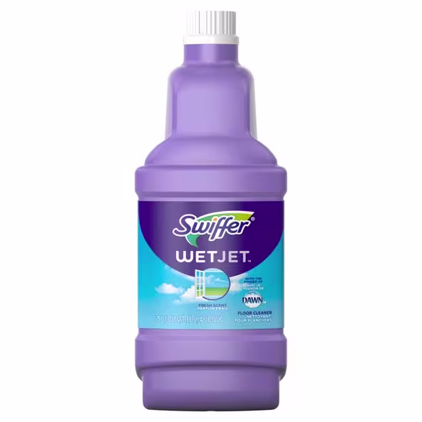WetJet Floor Cleaner - Fresh Scent by Swiffer - Non-toxic, STOP rated product free from harmful chemicals